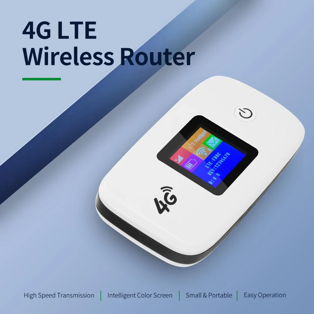 portable router 4G LTE Wireless Router Portable Wifi Router with SIM SD Card Slot 1.44 Inch TFT Color Screen 4g wifi modem usb