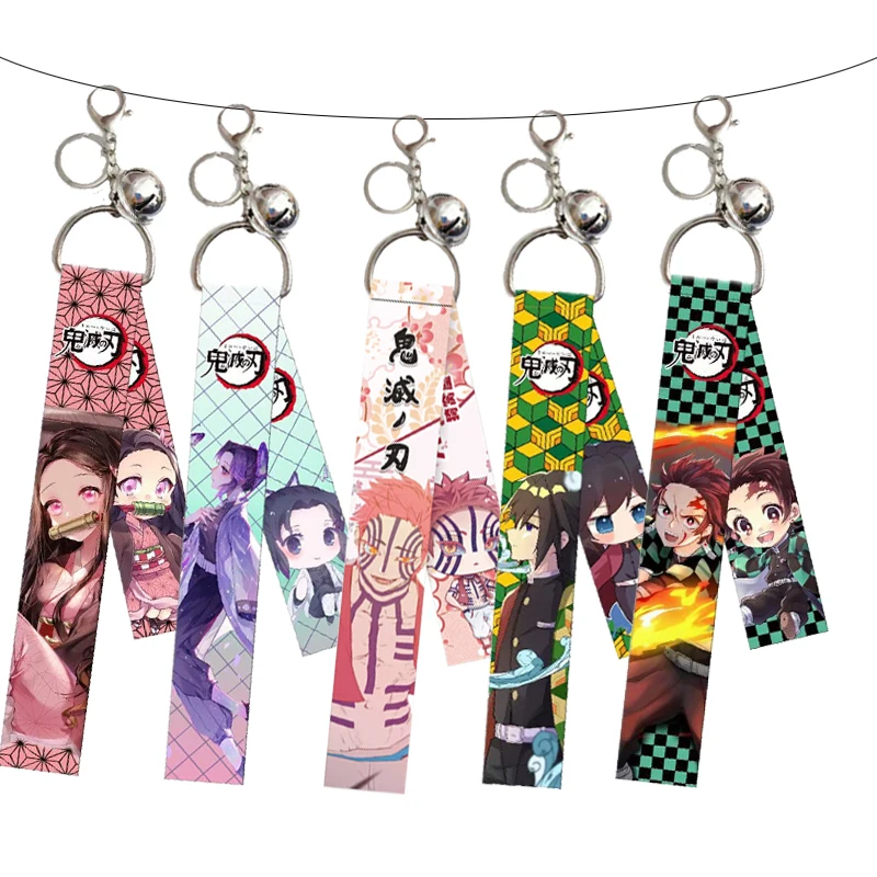 Fashion Demon Slayer Kimetsu No YAIBA Character Backpack Pendant With 