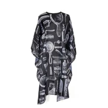 Профессиональный Салон Парикмахерская раскраска для парикмахерских Раскрашивание волос платье ткань накидка(ножницы/бутылки и кисти шаблон