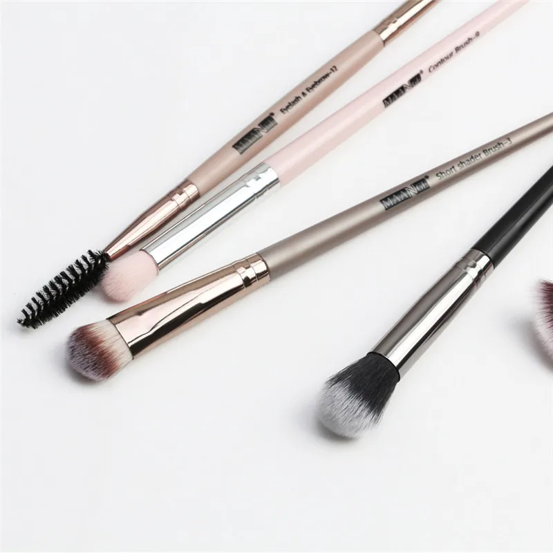 12PCS Luxury Makeup Brushes Set Professional Make up Brush Blusher Eyeshadow Blending Eyeliner Eyebrow Brush For Makeup Tool