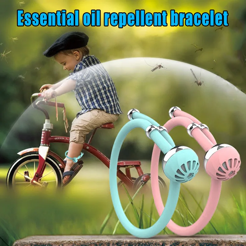 

1 Pair Anti-Mosquito Insect Repellent Wrist Band Bug Bracelet for Camping Outdoor YS-BUY