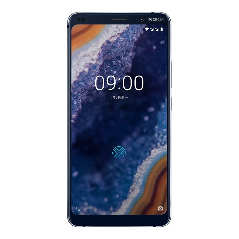 Мобильный телефон Nokia 9 Pureview LTE, 6 ГБ, 128 ГБ, 5,99 дюймов, отпечаток пальца, Восьмиядерный процессор Snapdragon 845, NFC, мобильные телефоны на базе Android