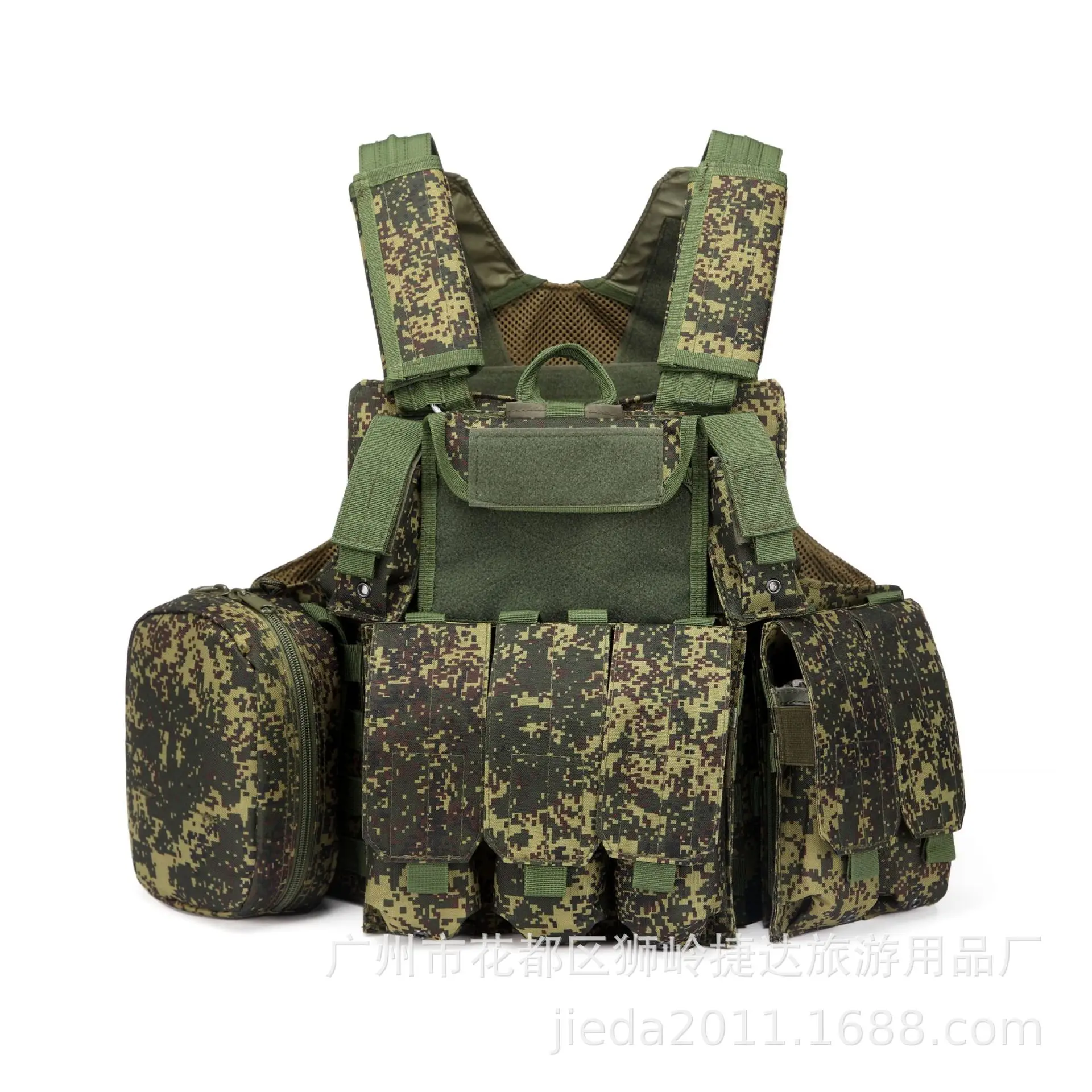 

Tactical Vest Field Operations Riding Waistcoat Special Forces Tactical Equipment Desert Camouflage Combat Ghost Amphibious Vest