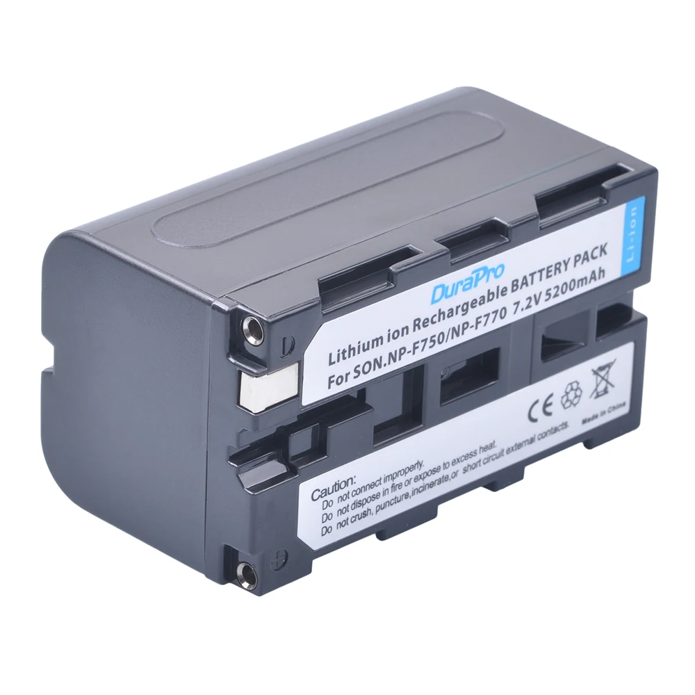 5 шт. 7 2 В 5200 мАч NP F750 F770 литий ионный аккумулятор для Sony ccd tr917 tr940 trv101 trv215| |