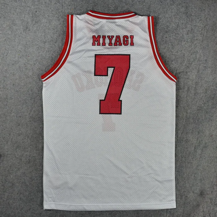 Аниме SLAM DUNK Shohoku Sakuragi Джерси для косплея Hanamichi рубашка Спортивная одежда Униформа костюм для косплея Джерси newSchool Баскетбол