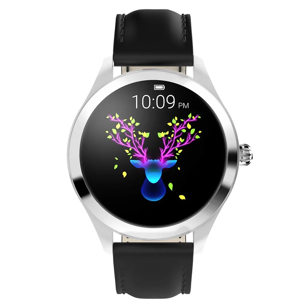

KW10 Fashion Smart Watch Women Lovely Bracelet Heart Rate Monitor Sleep Monitoring Smartwatch connect IOS Android PK S3 band
