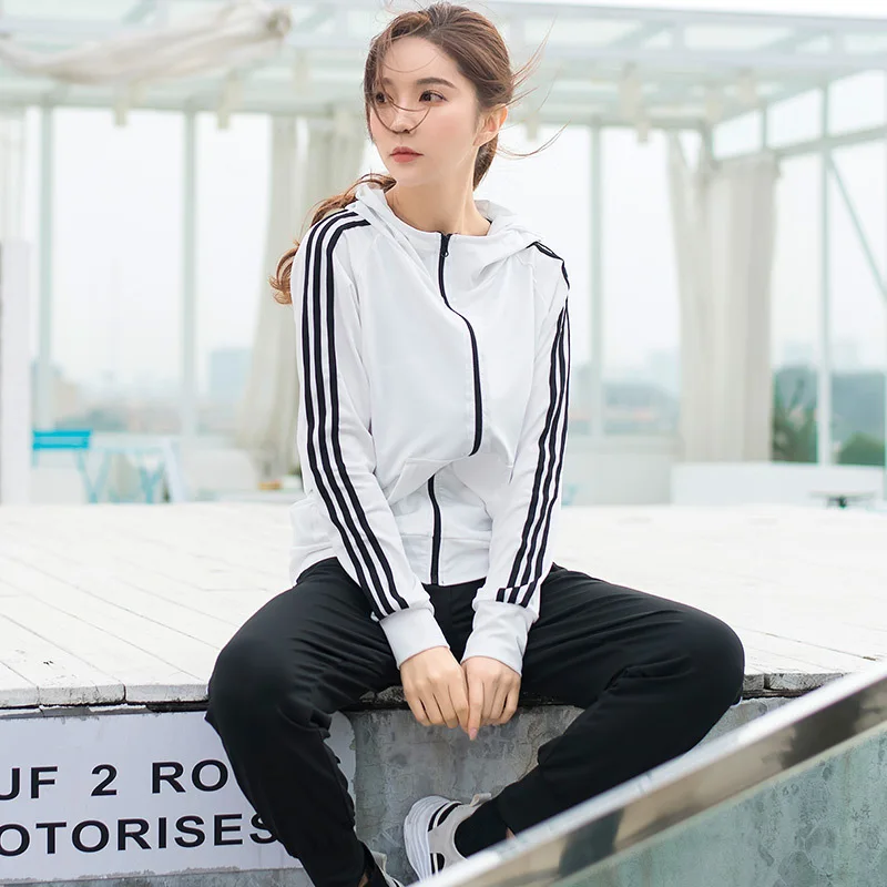 

New Style Yoga Clothes Two-Piece Set Student Large Size Loose Casual Sports Running Fitness Suit Set Yoga Trousers