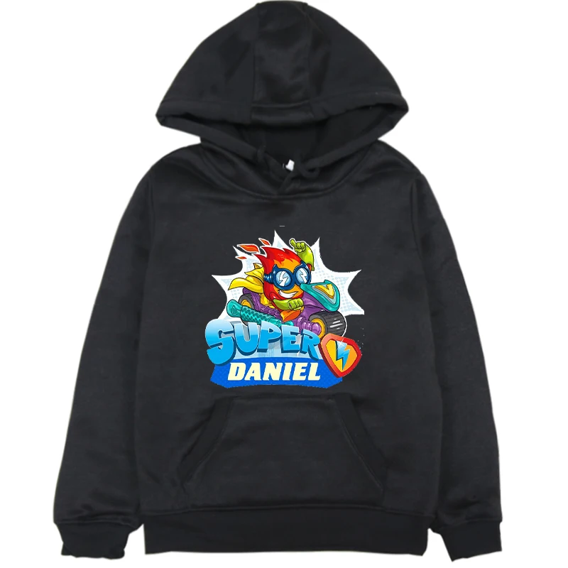 Популярные Повседневные детские толстовки с капюшоном Флисовая теплая