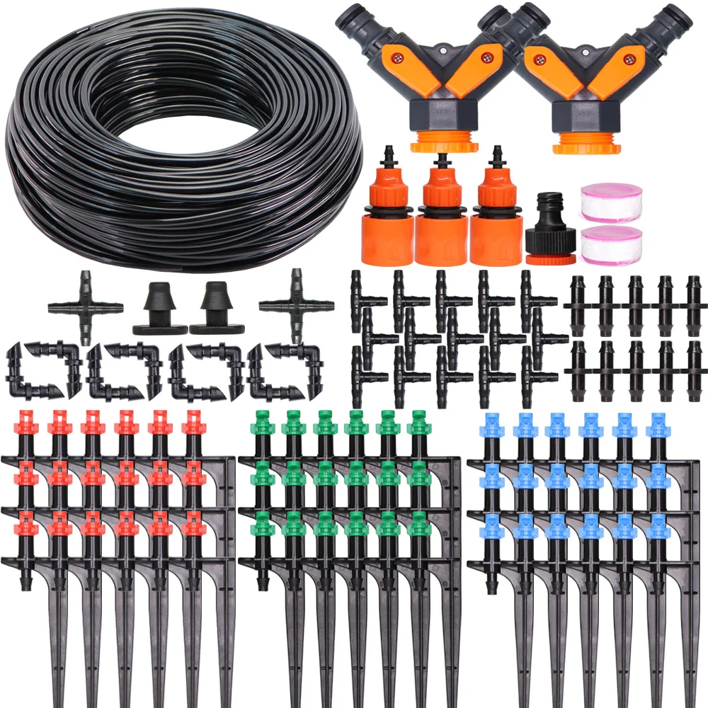 Raccord Arrosage Micro Goutte à Goutte Rotatif Lot De 5 - Buse Antiacide ABS Pour Serres Et Jardin