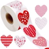 100-500pcs Love Heart Shaped Label Sticker Scrapbooking Gift Packaging Seal Birthday Party Wedding Supply Stationery Sticker ► Photo 2/5