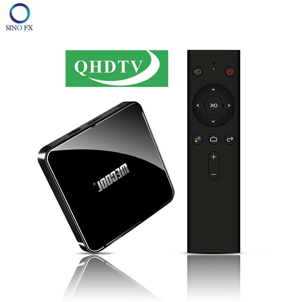 

QHDTV Europe Android product Mecool Android 9.0 TV Box subtv smart media player
