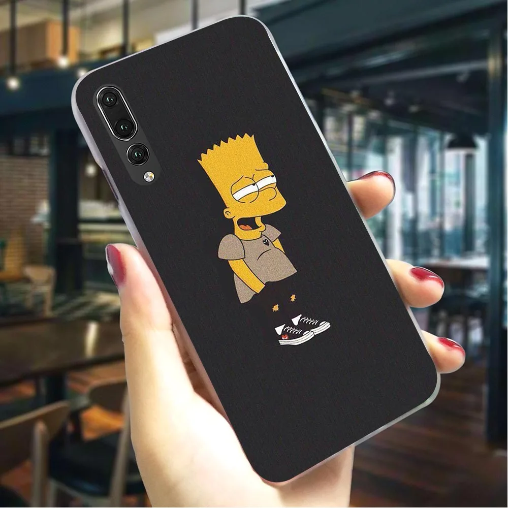 Чехол для телефона huawei P Smart аниме Симпсоны чехол P9 Lite Mini/ P10 20 30 Lite Pro P Smart Z mate 10 20 Lite Pro - Цвет: K2503704