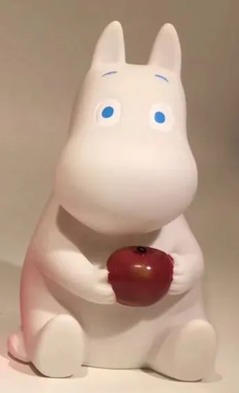 Moomin Копилка Kumbara милый Skarbonka Alcancia лучшие продажи продуктов Cartton Alcancias Creativas коробка для монет - Цвет: Белый