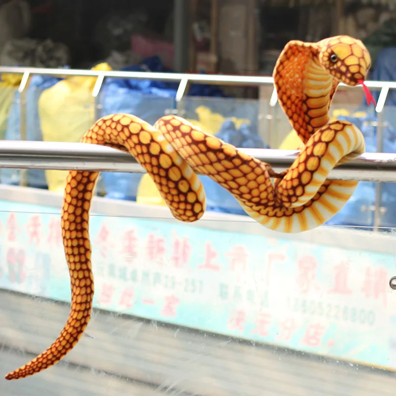 

Model Snake Spoof Plush Doll Toy Doll 2.8m Boa Plush Large Cobra