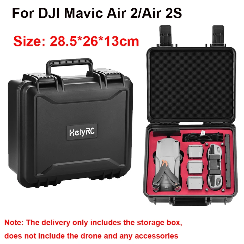 camera handbag HeiyRC Explosion-proof Carrying Case Box for DJI Mavic Air 2/Air 2S Drone Wateproof Storage Protector Hardshell Bag Suitcase waterproof camera bag Bags & Cases