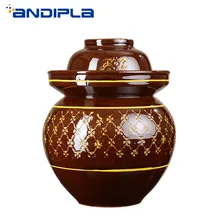 Винтажная керамическая мариновая бутылка с ночными пятнами, маринованная Капустная капуста, редис, контейнер для хранения пищевых продуктов, контейнер для хранения, кухонные аксессуары