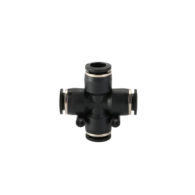 Pneumatic Fitting Pipe Connector Tube Air Quick Fittings Water Push In Hose Couping 4mm 6mm 8mm 10mm 12mm 14mm PU PY Connectors PZA
