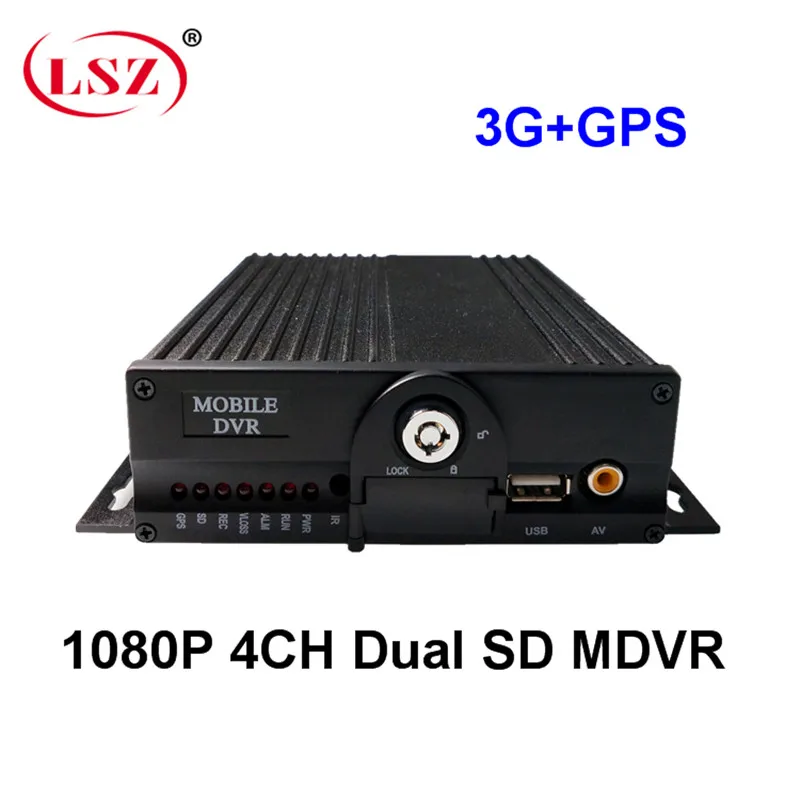Транспортный миксер монитор хост 3G двойная SD карта 4 канальный Автомобильный