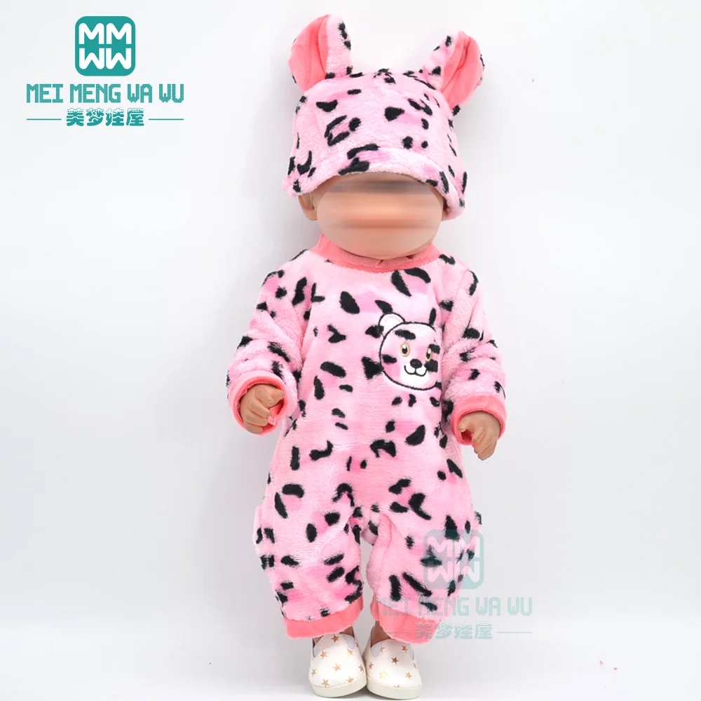 Кукольная одежда для новорожденных 43 см аксессуары кукол супермягкая мультяшная