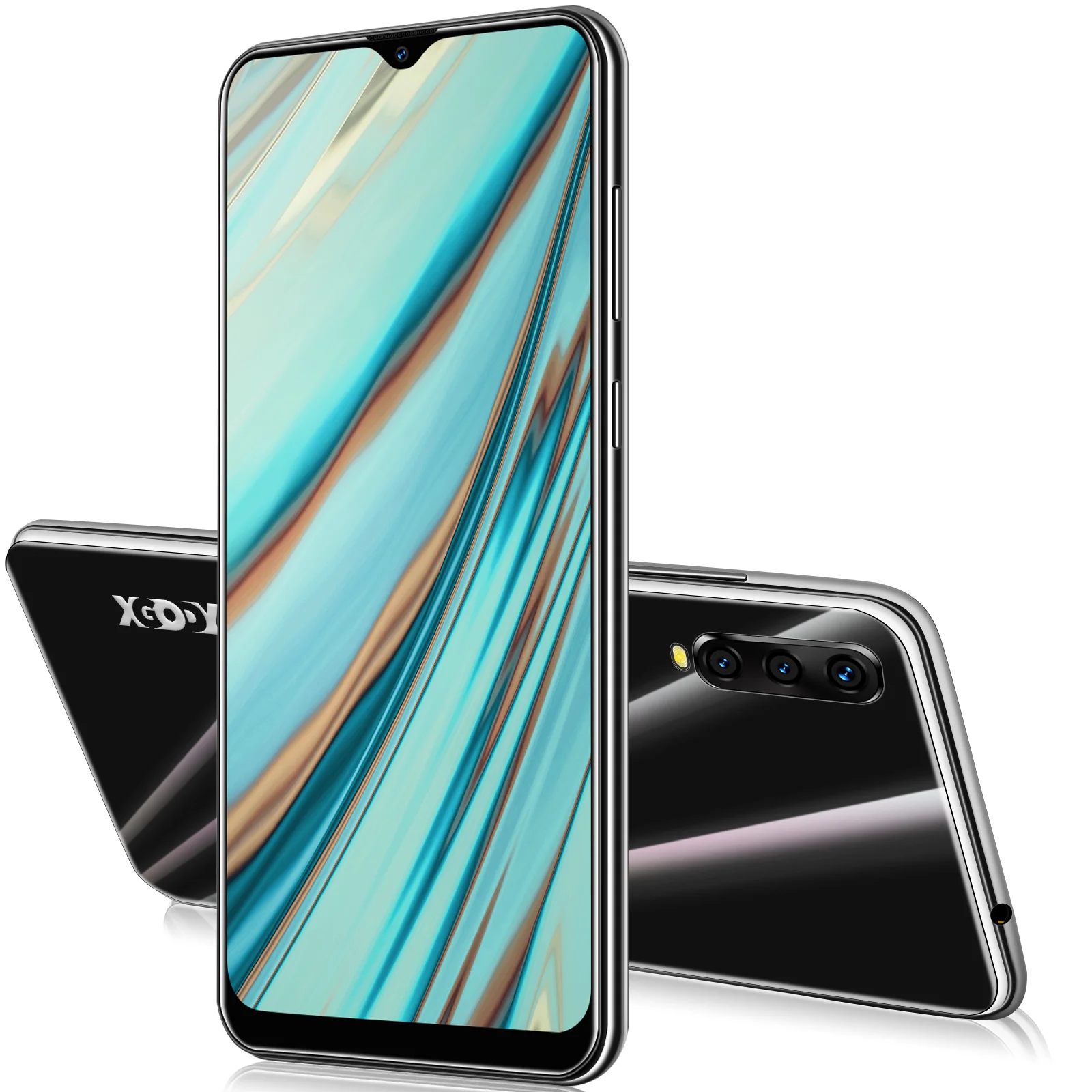 XGODY A90 3G Smartphone 6.53" Waterdrop Screen Android 9.0 Mobile Phone 2GB 16GB MTK6580 Quad Core 5MP Camera 3000mAh Cellphone