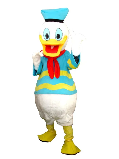

Hot Sale Classic Version navy Duck Mascot Costume Adult Halloween Birthday party cartoon Apparel Cosplay Costumes