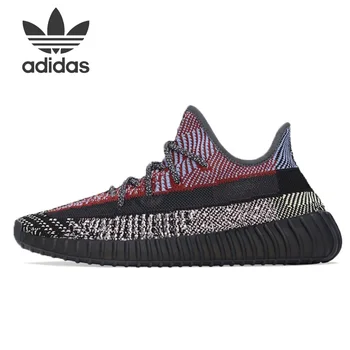 

Adidas Originals Yeezy Boost 350 V2 Yeezreel Reflective Shoes Women Sport Shoes Comfortable SneakerMen's Running Shoes FX4145