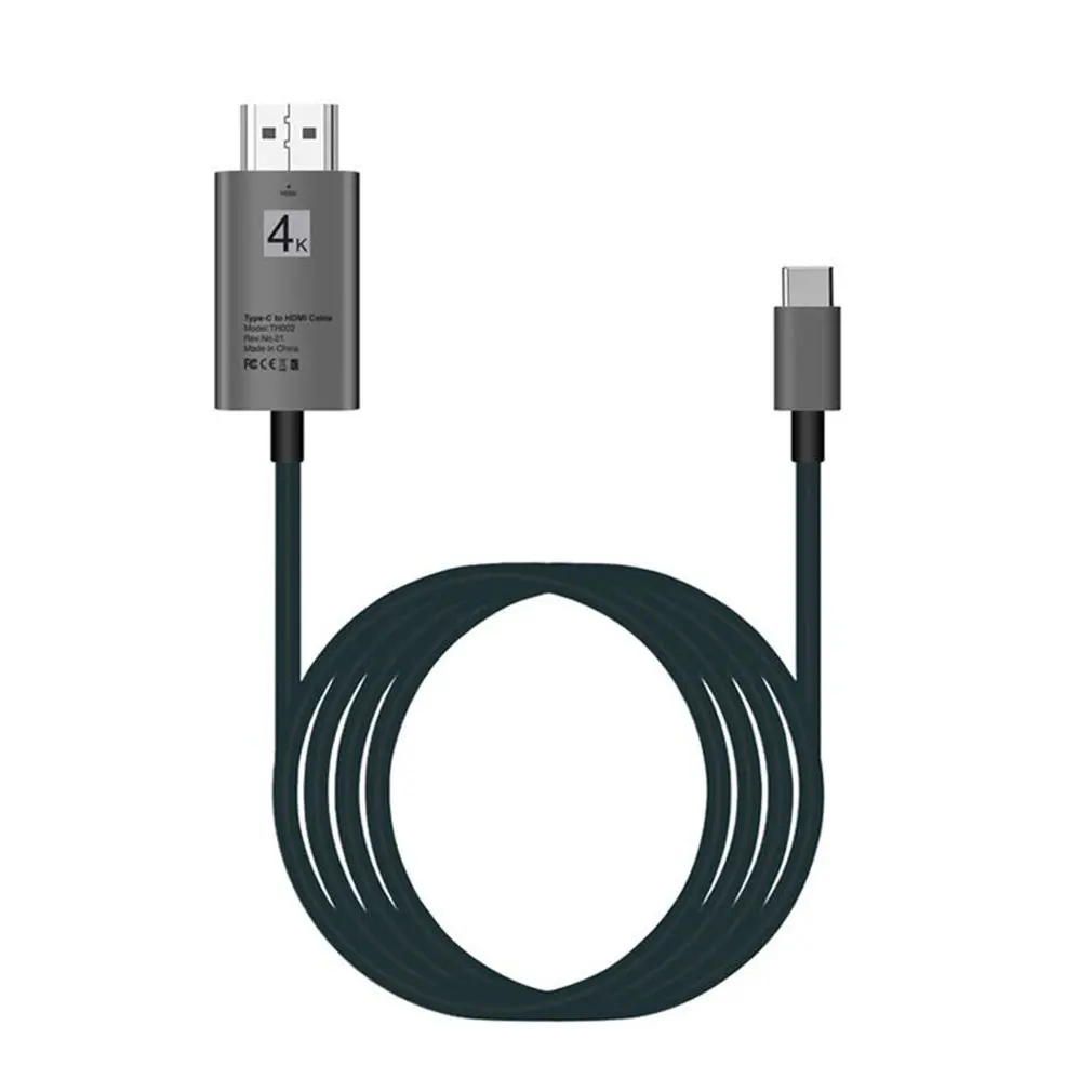 S8 Adapter Cable Type-C to HDMI USB 3.1 to HDMI 4K Mobile Computer HD Cable Adapter Muti Converter Cable