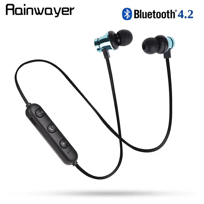 Bluetooth наушники XT11 Спортивные Беспроводные магнитные музыкальные с микрофоном