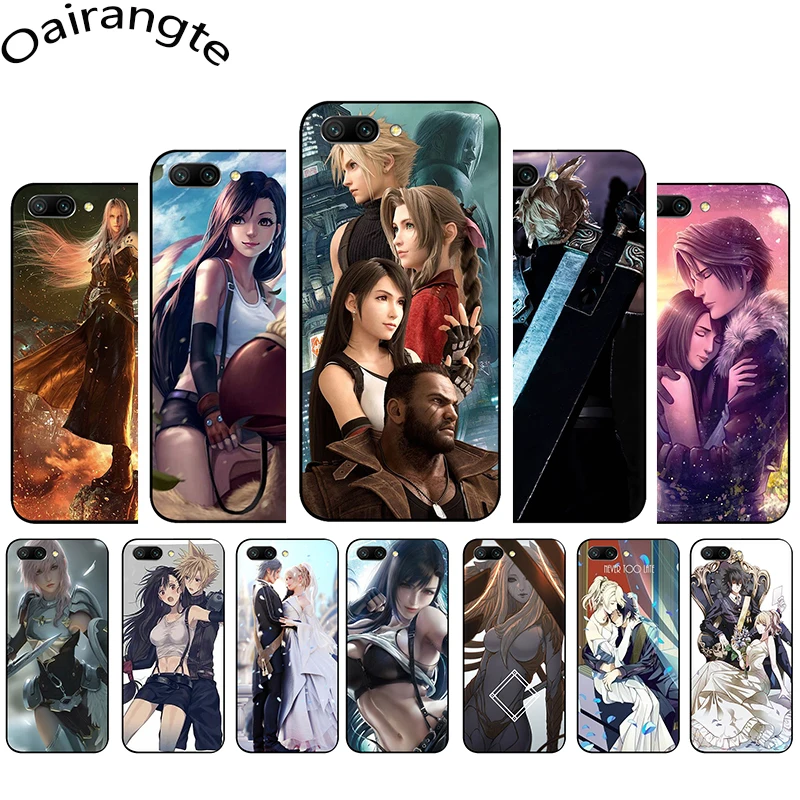 

Final Fantasy Soft Phone Cover Case for Huawei Honor 6A 7A 2GB 3GB 20 Pro 7X 8X 9X 9 10 Lite 7C 8C