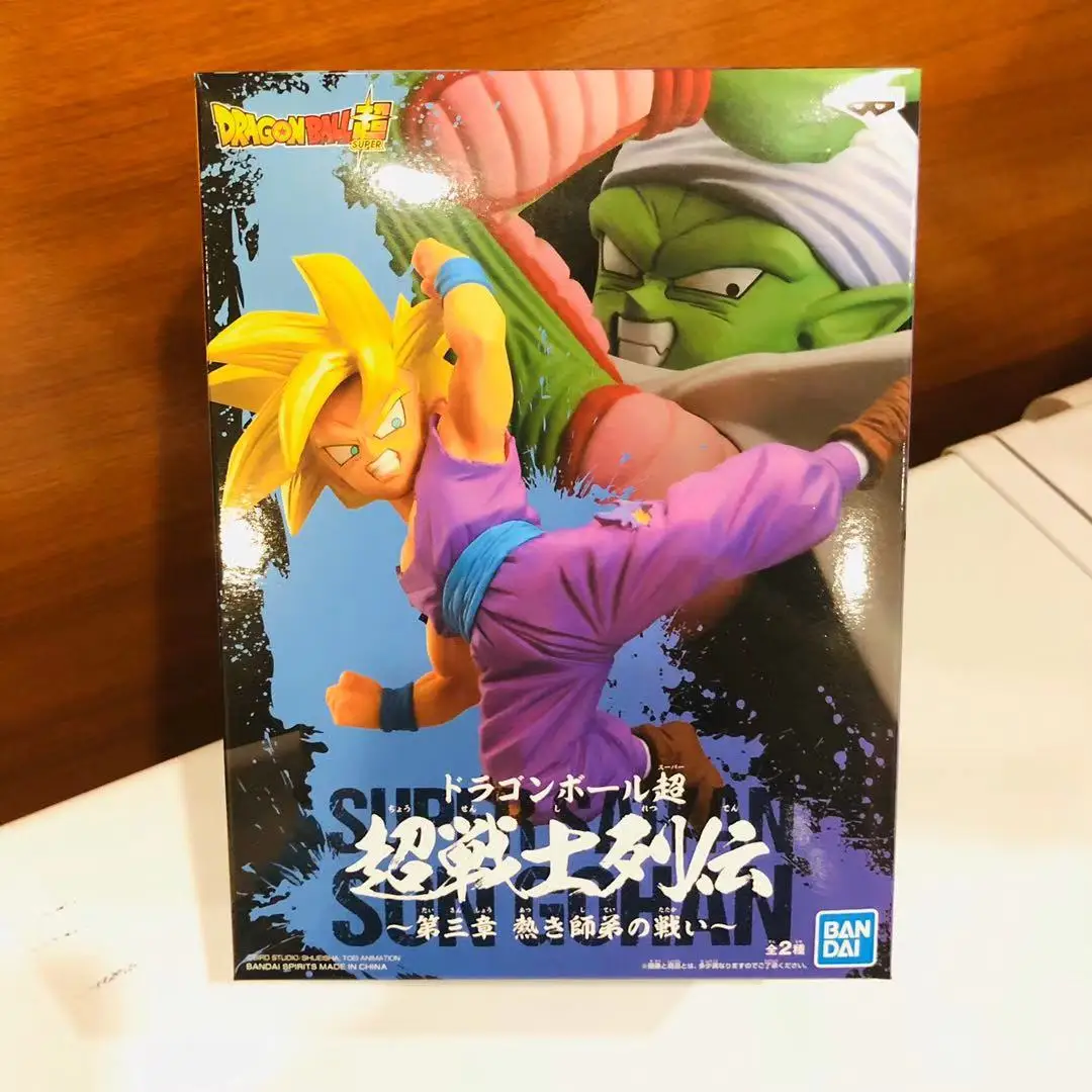 Оригинальный BANPRESTO Dragon Ball Z DBZ CHOSENSHIRETSUDEN SSJ Kid Gohan фигурка фигурки модель куклы Brinquedos