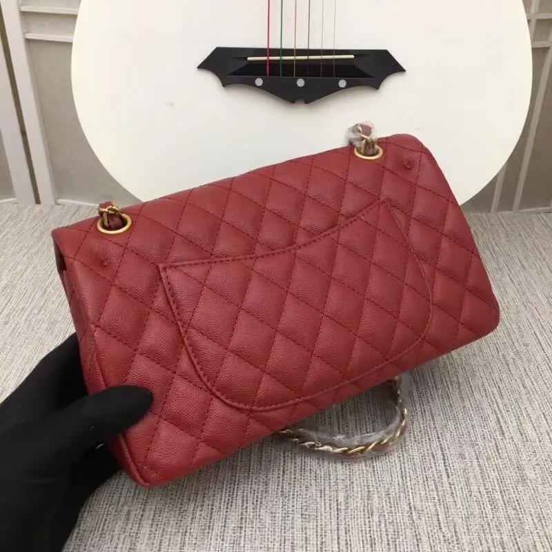 Классическая модная женская сумка Caviar, роскошная брендовая дизайнерская сумка через плечо, кожаная эксклюзивная сумка с откидной крышкой