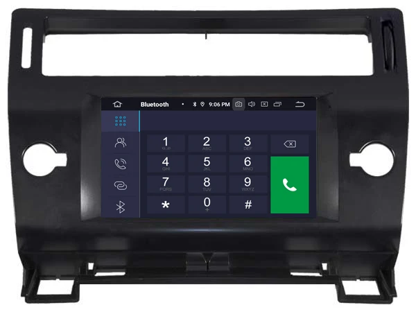 7 IPS CAR DVD GPS Player Android 9.0 for CITROEN C4 2004-2012 Headunit SAT NAVI Radio BT 4GB+64GB Octa Core WIFI Navigation Map