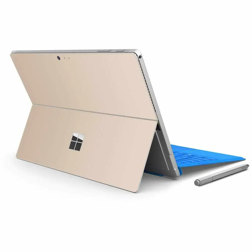 Bubble Free Vinyl Sticker for Microsoft Surface X Pro 8 7 4/5/6 Pro 3 Surface 3 Go Back Cover Body Decal Skin Protector keyboard stickers vinyl film sticker laptop sticker windows stickers
