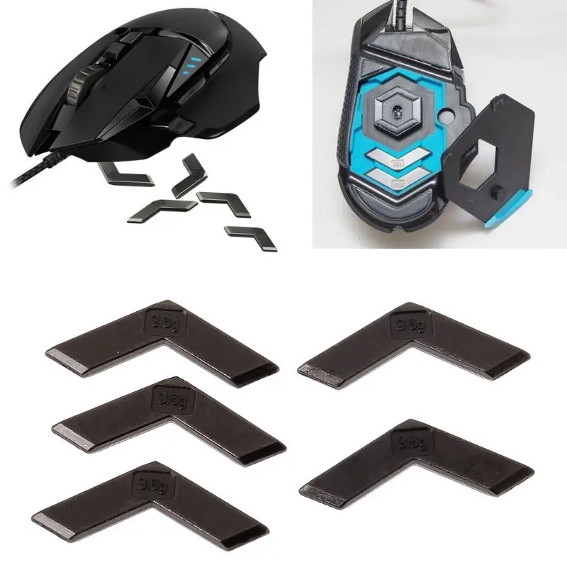 logitech mouse weight block 5 Pcs/Pack counter weight weighting block for Logitech G502 genuine weight block