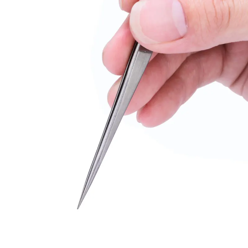Anti-static Stainless Steel Tweezers Set For Electronic Cell Phone Repair Tools Kit VETUS 1Piece TS-11 TS-15
