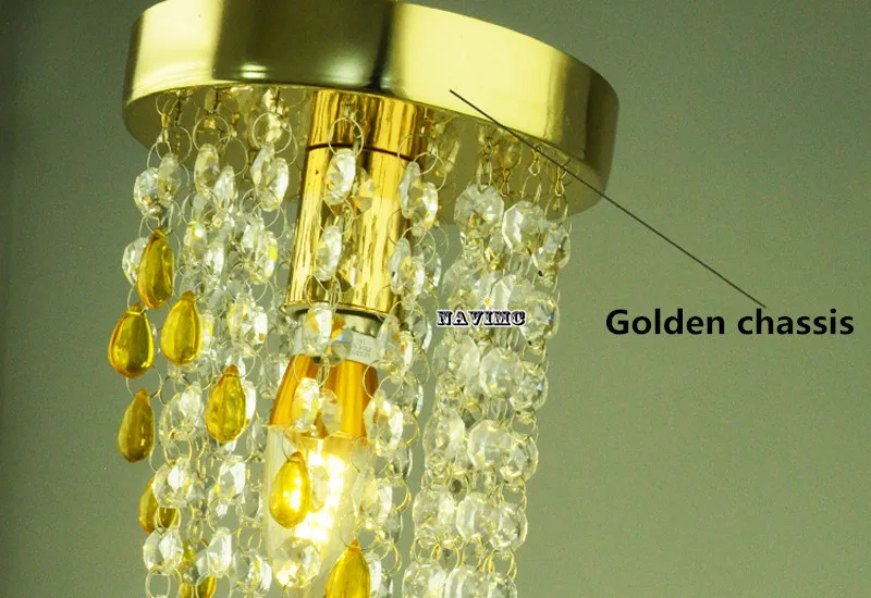 Современные светодиодные золотые хрустальные люстры lighitng для спальня гостиная потолочный светильник