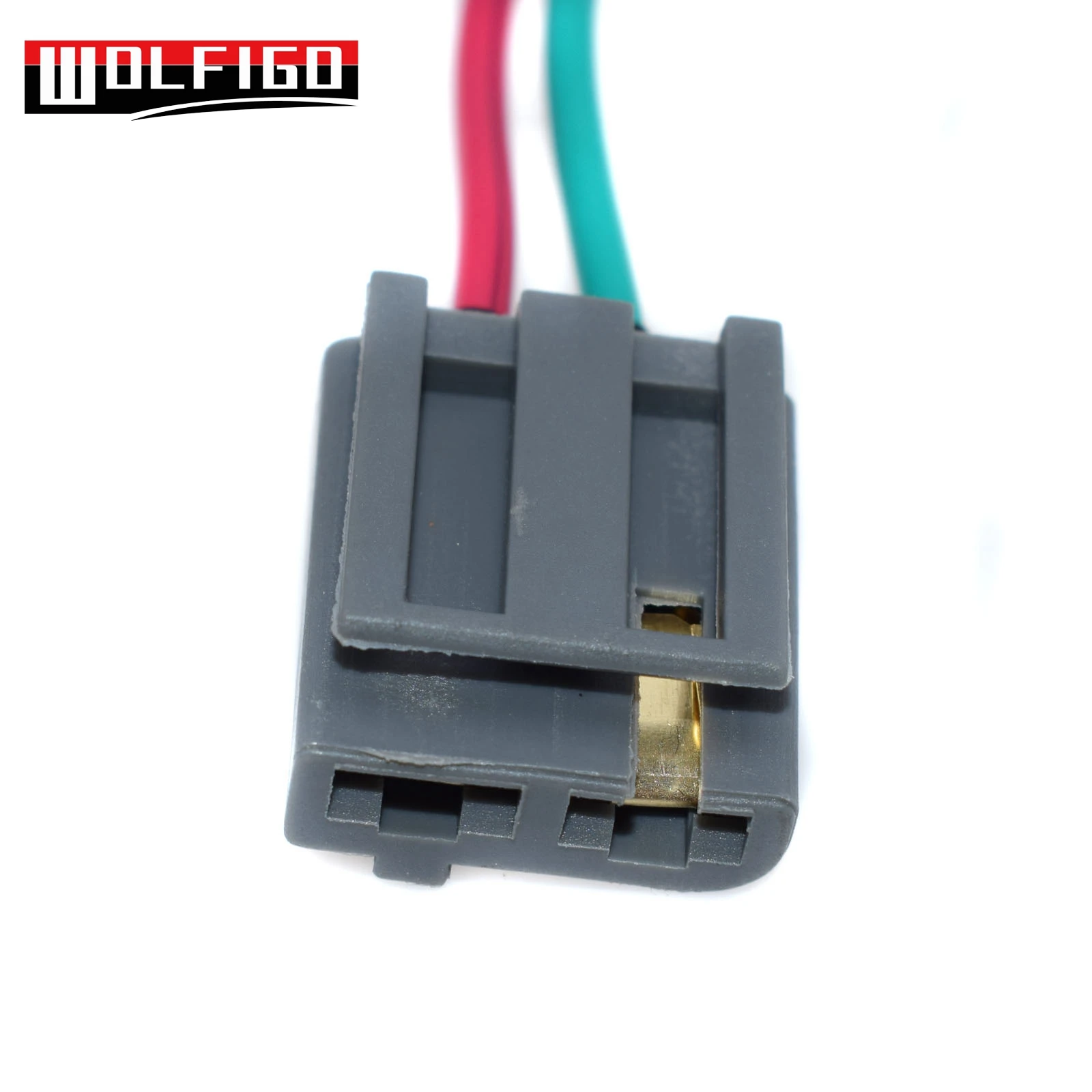 WOLFIGO 1 PC/2PCS/4PCS New JM6933 Pigtail Wire Harness Connector Dual 12v Power For G-M HEI Coil In Cap Distributor 170072