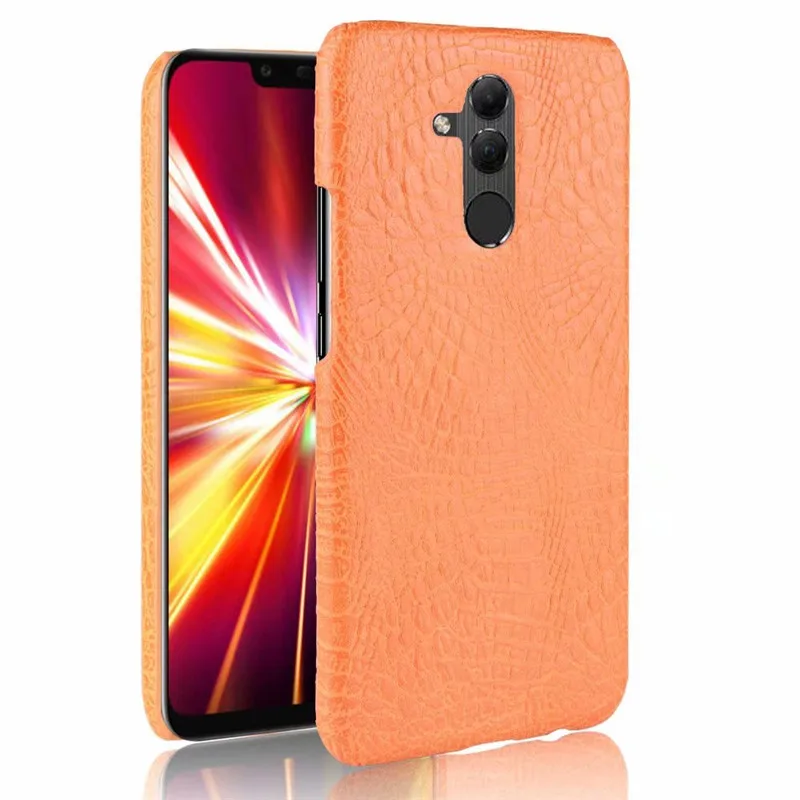 Для huawei mate 20 lite чехол Роскошный Ретро крокодил крутой кожаный узор задняя крышка для huawei mate 20 lite Чехлы для телефона