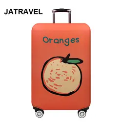 Толстый дорожный оранжевый чехол для чемодана чехол для путешествий Аксессуары эластичная крышка багажного отделения для чемодана 18-32