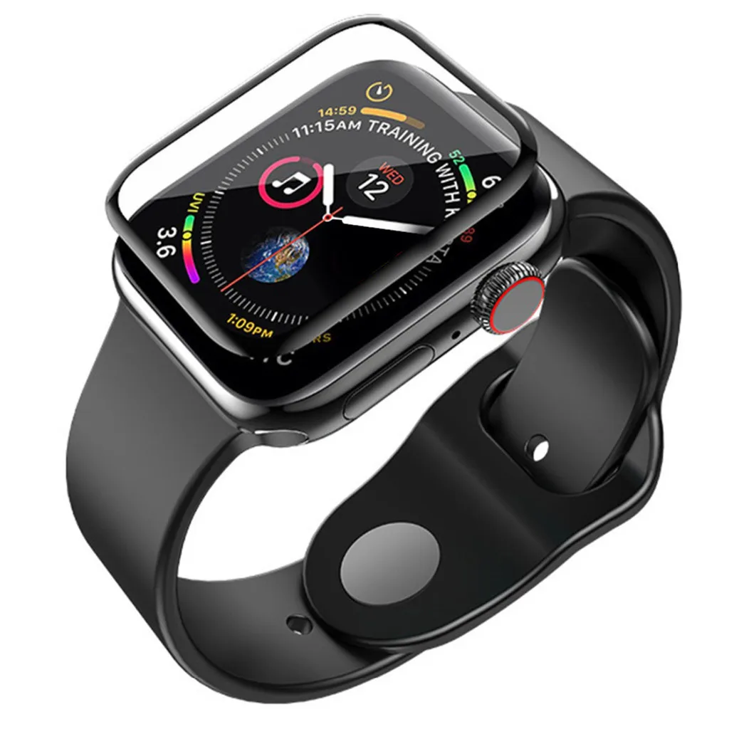 Закаленное стекло для Apple Watch iWatch 5 Series 44 мм i Watch устойчивая к царапинам vidrio templado 9h Защитная пленка для экрана без пузырей
