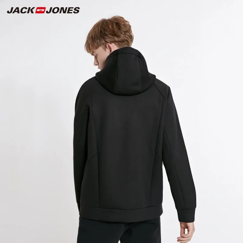 JackJones Мужской базовый стиль сплошной цвет Толстовка Куртка 219133517