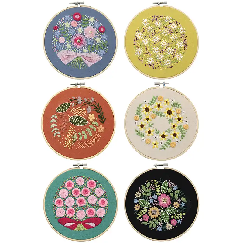 DIY Embroidery Plants Handwork Needlework Beginner Cross Stitch kit Home Decor