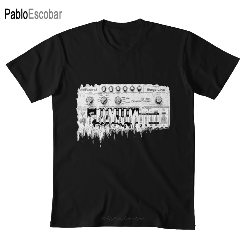 Аналоговый синтезатор TB-303 футболка roland tb 303 korg moog аналоговый модульный dj | Мужская