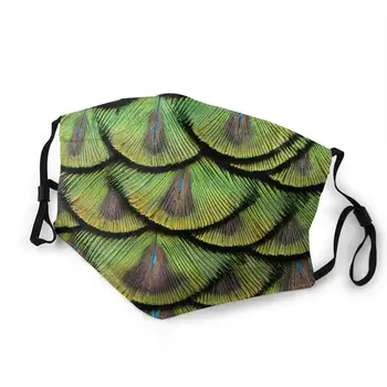 

LAURA FERGUSON Half Face Mask with Filter Unisex Tactical Winter Face Cover for Outdoor Sport Feather (9)