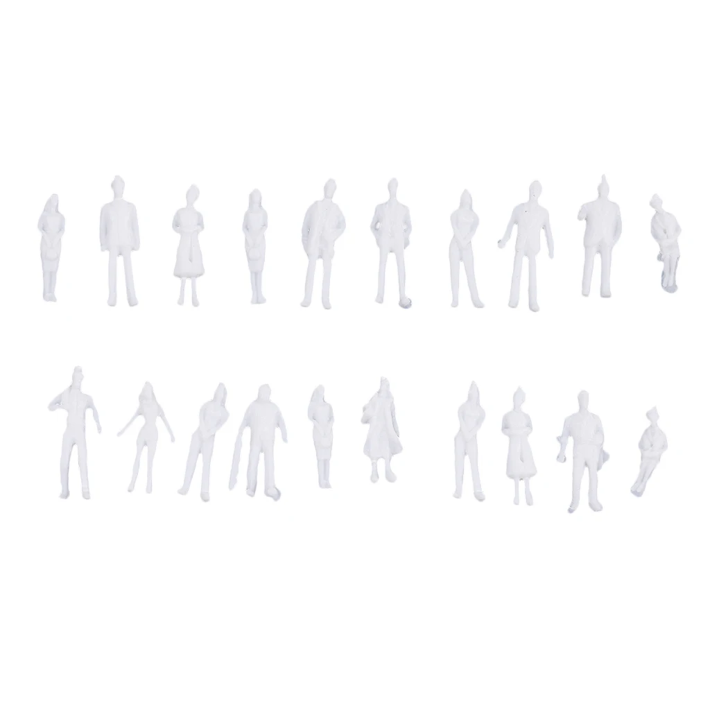 1:100 Scale Model Miniature Figures Architectural Model Human Scale People 4
