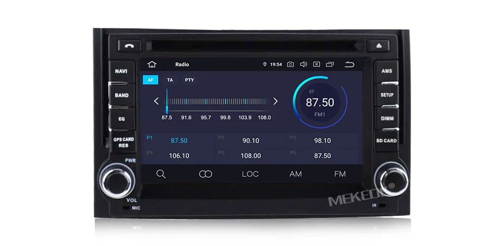 MEKEDE 8core 4G ram 64G rom HD экран автомобиля радио Android9.0 для hyundai H1 grand starex 2007- GPS стерео радио