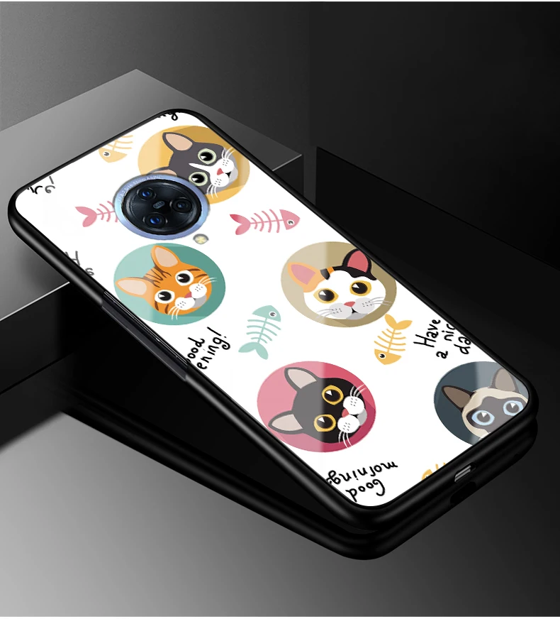 31 For vivo nex3 Tempered Glass Case Hard Back Cover Phone Case For Vivo NEX 3 NEX3 5g v1924a TPU Bumper Cases For VivoNEX3 - Цвет: 31