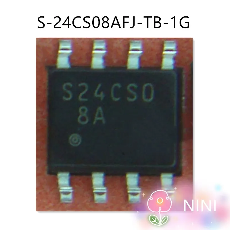 10 개/몫 S 24CS08AFJ TB 1G S24CS08A S24CS0 SO8 100%|배터리 액세사리 & 충전 액세사리 ...