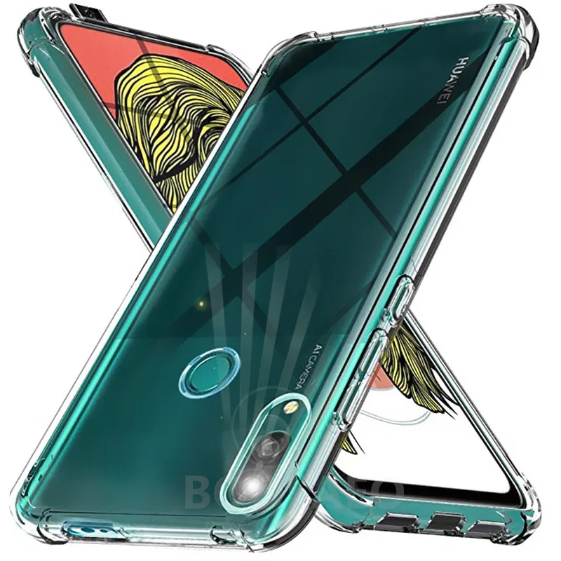 Shockproof Crystal Cases for Huawei P Smart Z Phone Case Clear soft Silicone TPU Y9 Prime 2019 PSmart Coque Cover |