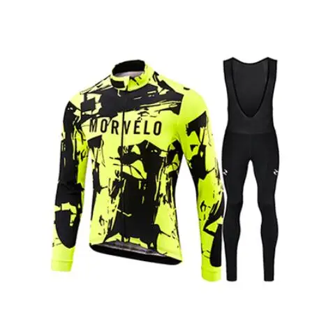 07 С длинным рукавом morvelo Team Pro, осенние дышащие топы, майки для велоспорта, новинка, одежда для велоспорта, одежда для велоспорта, Майо, Ropa Ciclismo - Цвет: 07